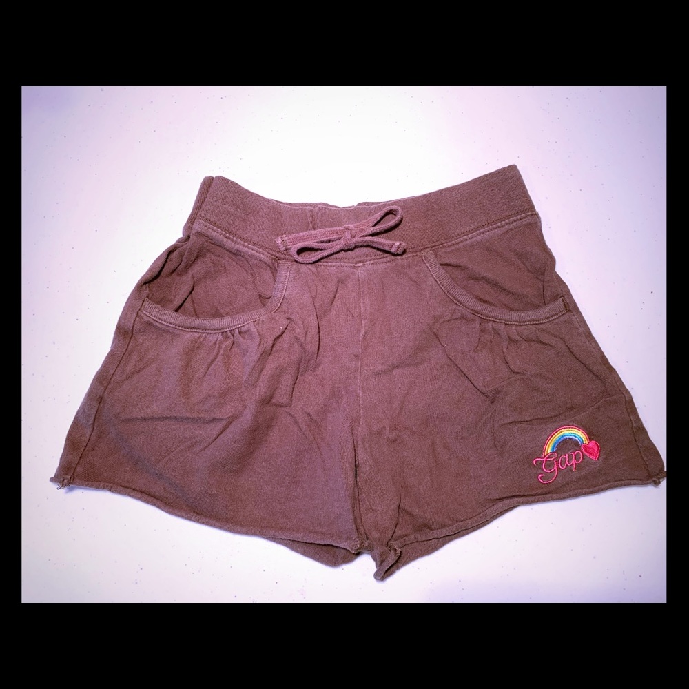 Gap Brown Cotton Short Shorts Girls Size 8